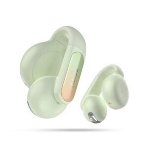 Noise Newly Launched Air Clips 2 Wireless OpenEar Earbuds with ClipDesign, AirWave™ Technology,Up-to 40H Playtime, Dual Device Pairing, ENC,12mm Driver,BTv5.3 (Frost Green), AUD-HDPHN-AIRCLIPS-2-GRN Noise Newly Launched Air Clips 2 Wireless OpenEar Earbuds with ClipDesign, AirWave™ Technology,Up-to 40H Playtime, Dual Device Pairing, ENC,12mm Driver,BTv5.3 (Frost Green), AUD-HDPHN-AIRCLIPS-2-GRN